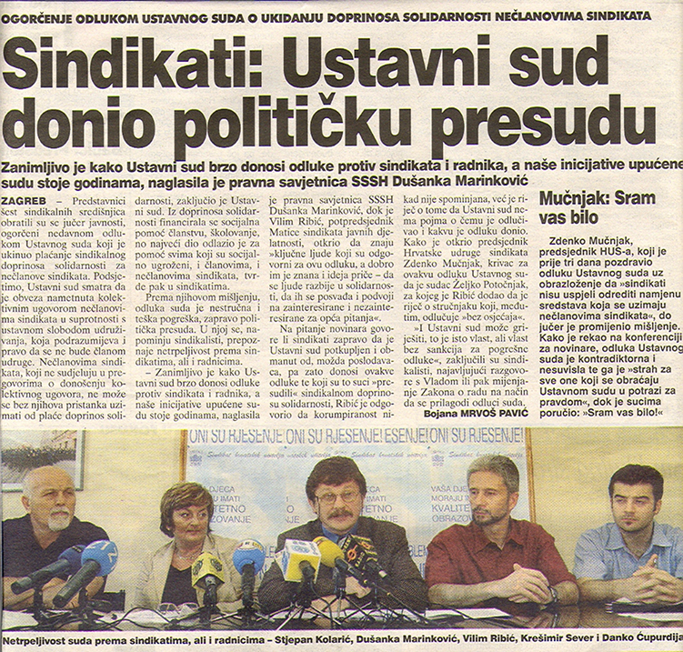 karikatura Račan